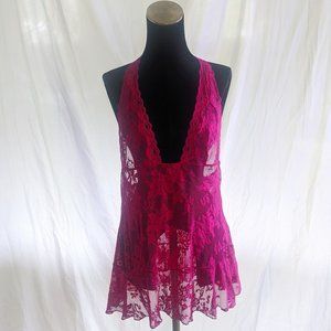 Gorgeous Magenta Victoria's Secret Slip Women's Size XL